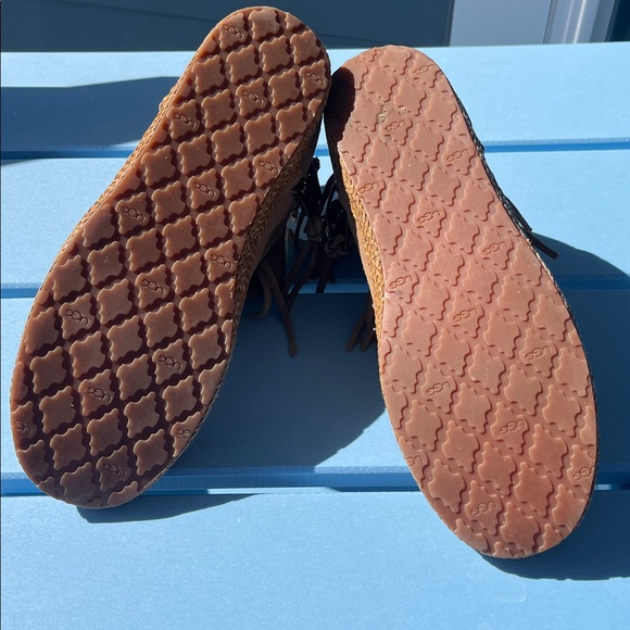 UGG Tan Suede Ankle Boots - Picture 5 of 6